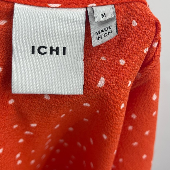 Ichi Jumpsuit V-Neck Short sleeve Wide-cut, cropped leg Relaxed fit Size Medium - Picture 8 of 9